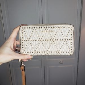 Michael Kors Studded Wristlet Wallet USED